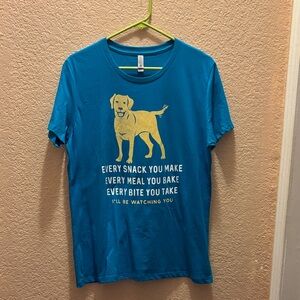 Next Level Apparel Teal Dog Lover's Tee